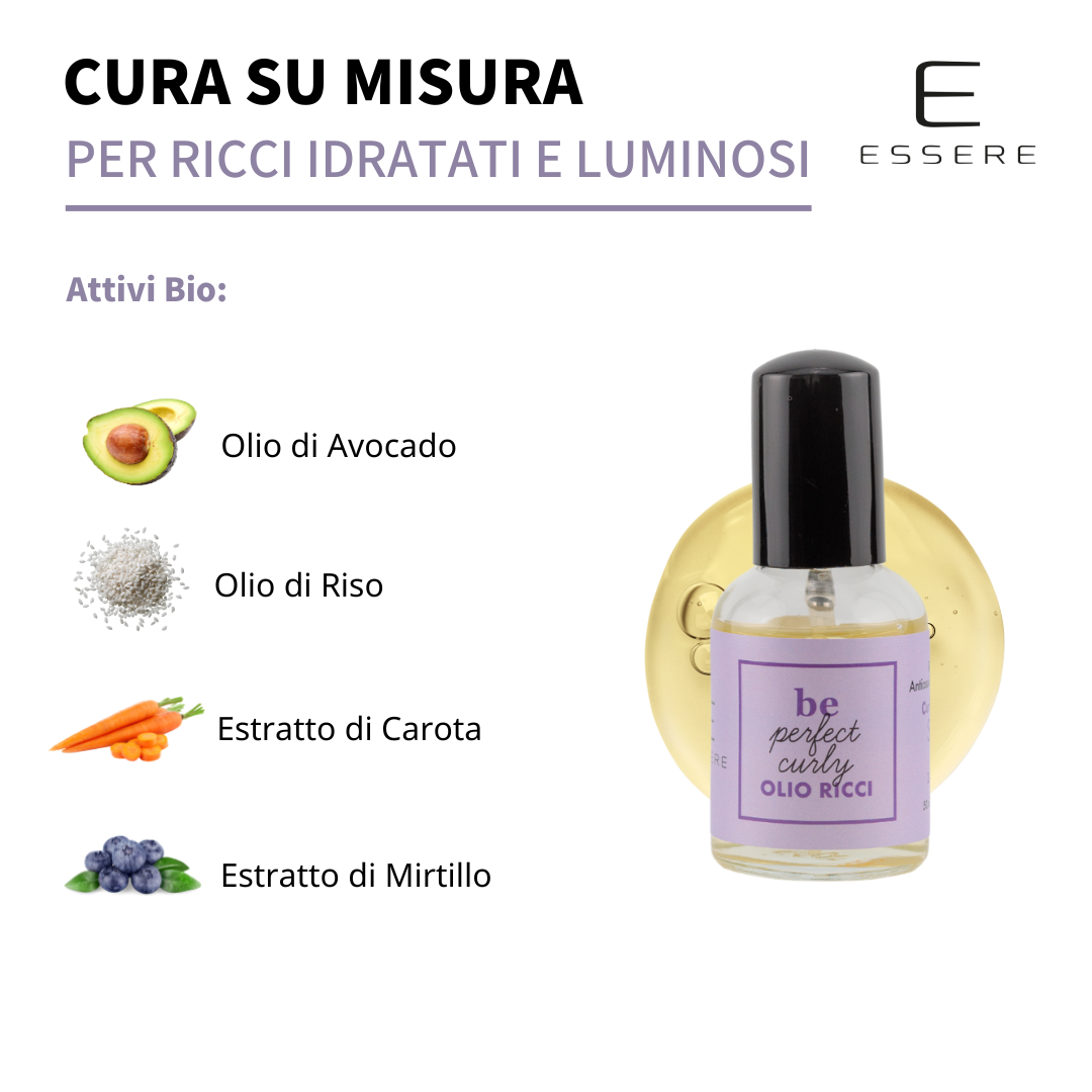 Olio Ricci Riparatore - 50ml Be Perfect Curly
