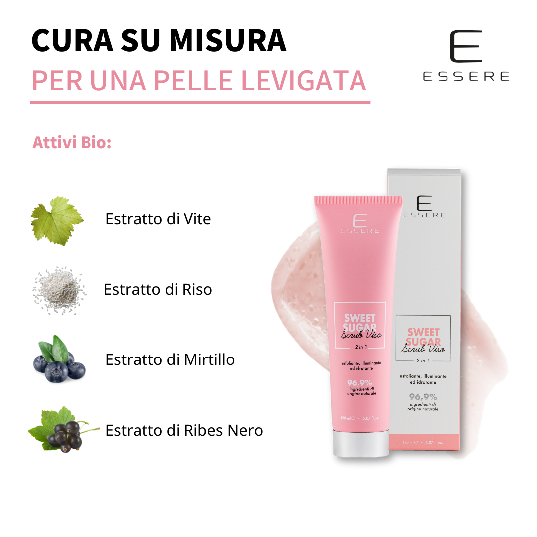 Sweet Sugar - Scrub Viso 2 in 1 150 ml Be Beauty