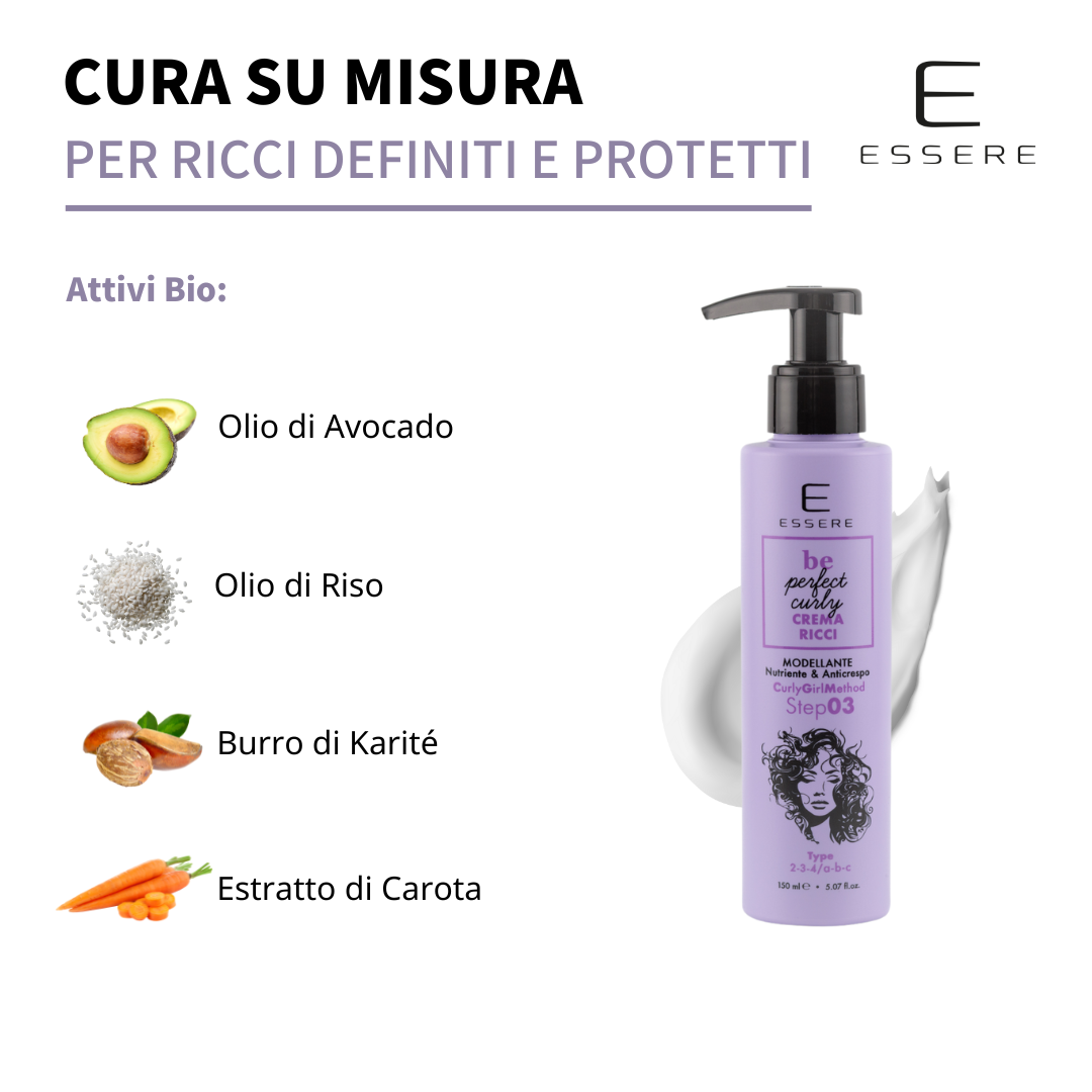 Crema Ricci Modellante - 150ml Be Perfect Curly