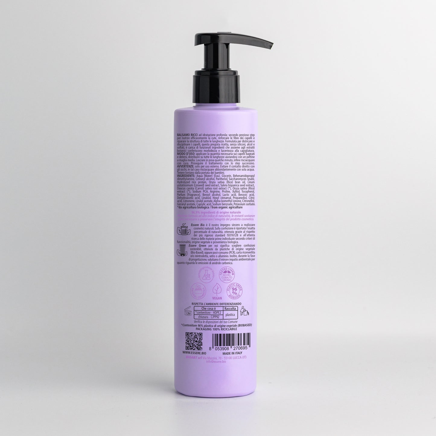 Balsamo Ricci Nutriente - 250 ml