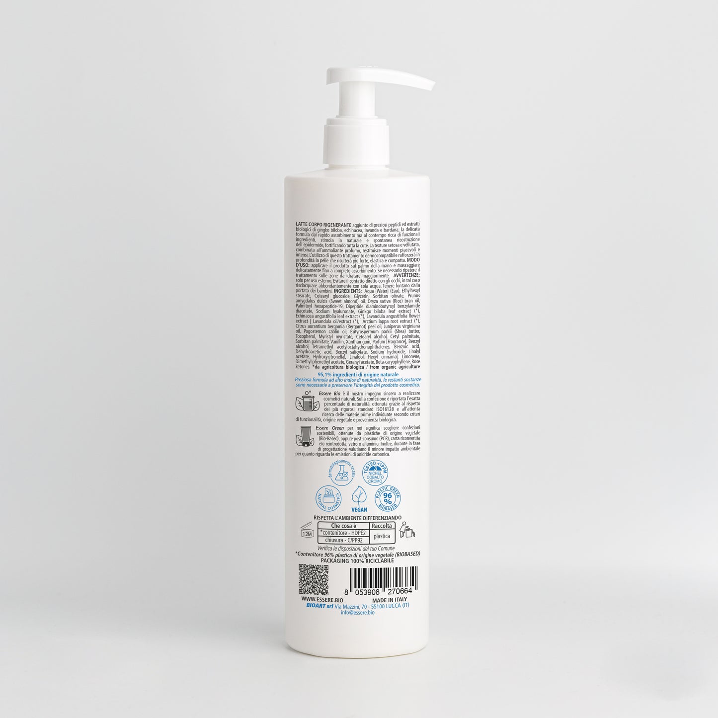 Latte Corpo Rigenerante Peptidi - 500 ml