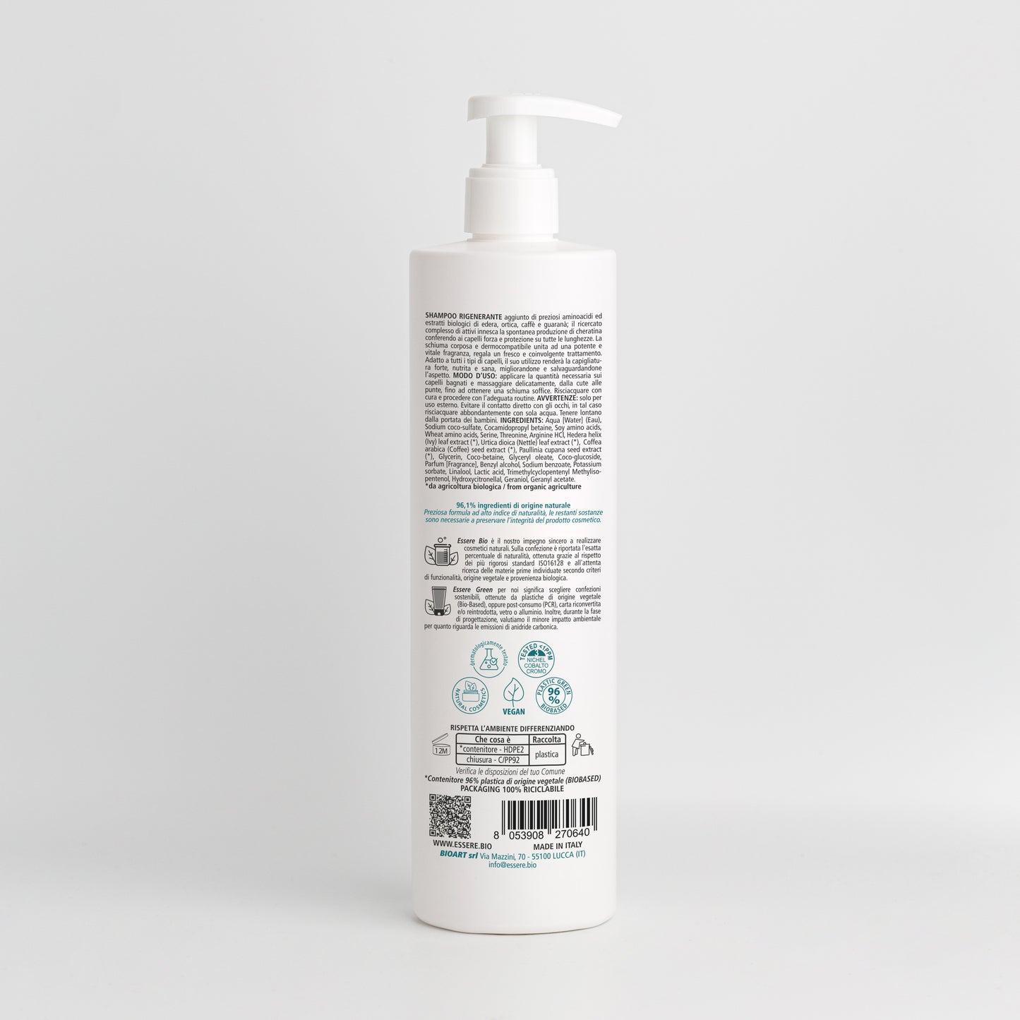 Shampoo Rigenerante Aminoacidi - 500ml
