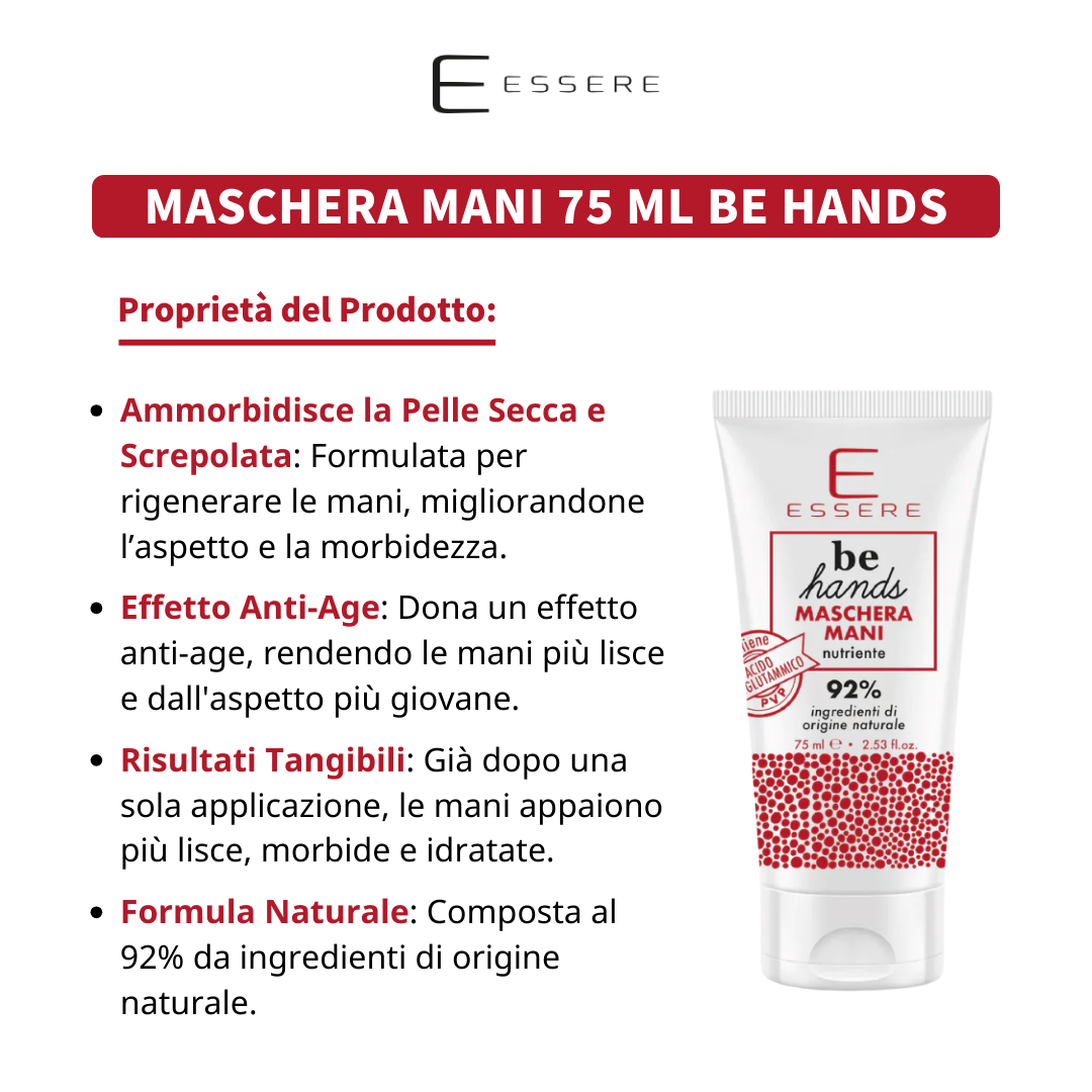Maschera Mani 75 ml Be Hands