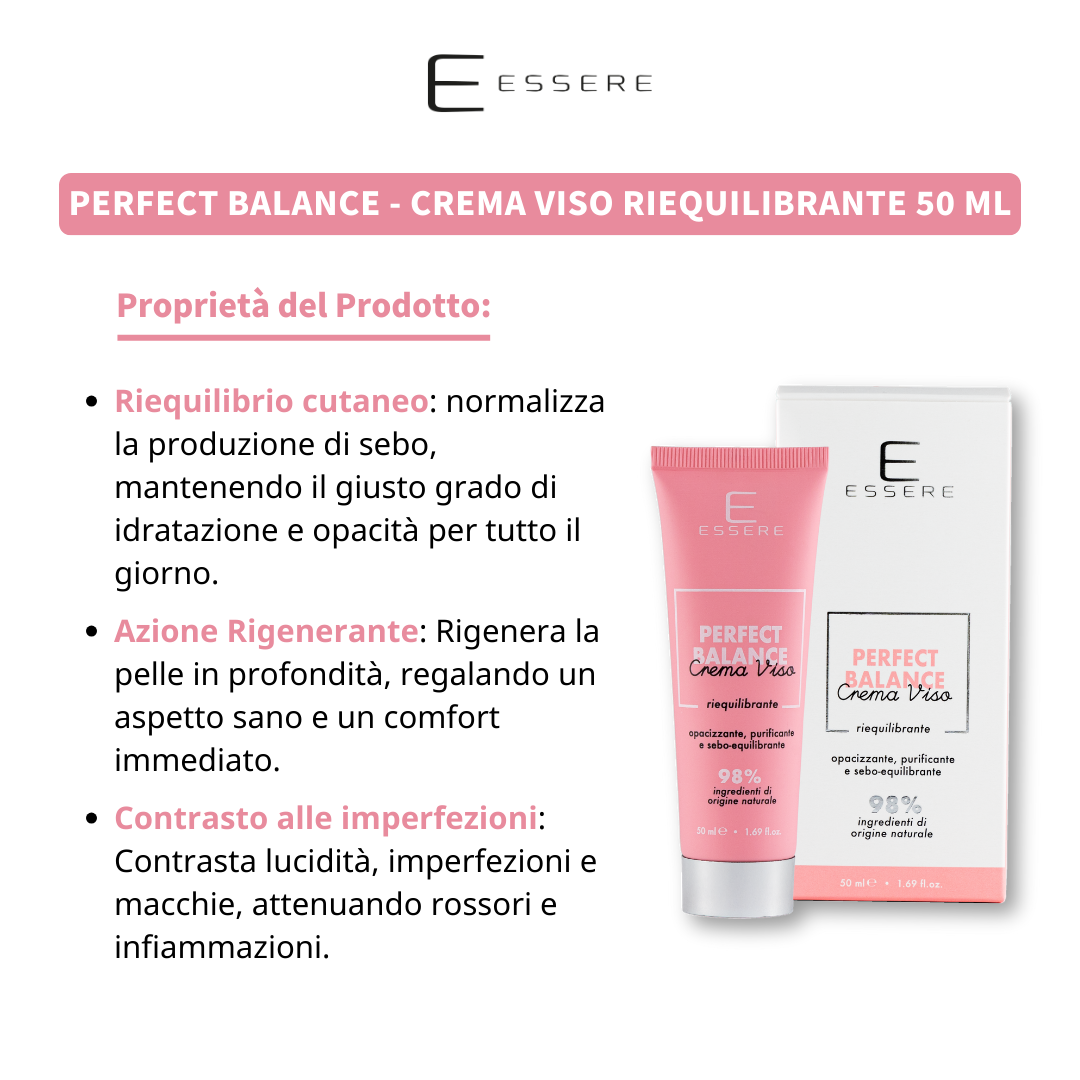 Perfect Balance - Crema Viso Riequilibrante 50 ml Be Beauty