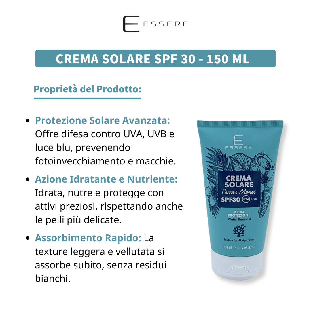 Crema Solare SPF 30 150 ml Be Sunny