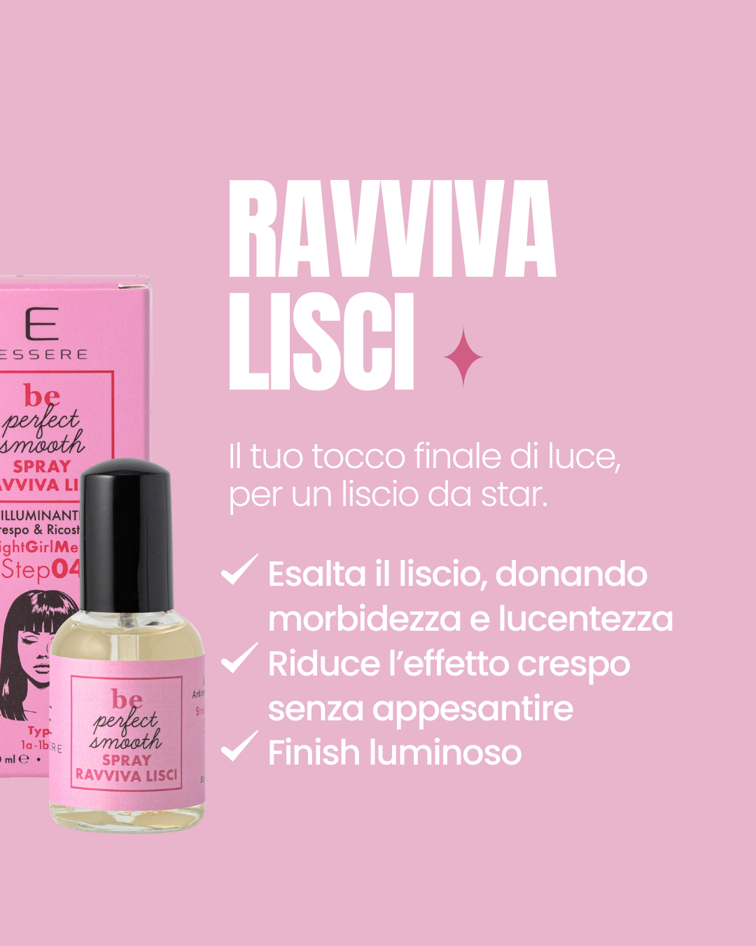 Spray Ravviva Lisci Illuminante - 50 ml