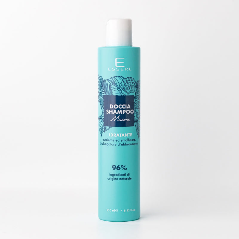 Essere Bio Marine Hair & Body Wash 250 ml, Be Sunny hydrating bottle for skin and hair, front view