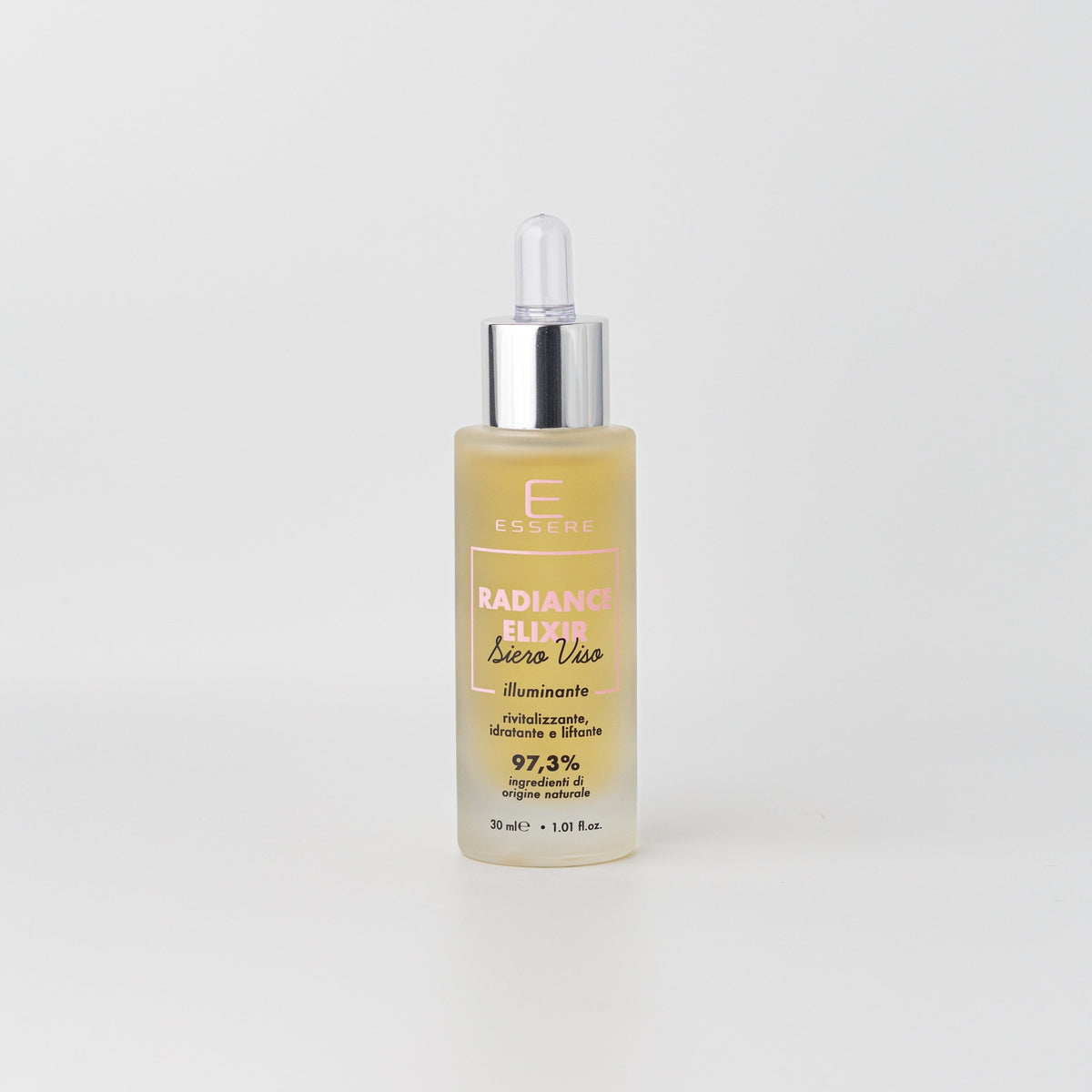 Essere Bio Radiance Elixir brightening serum 30 ml, dropper bottle, Be Beauty, front view