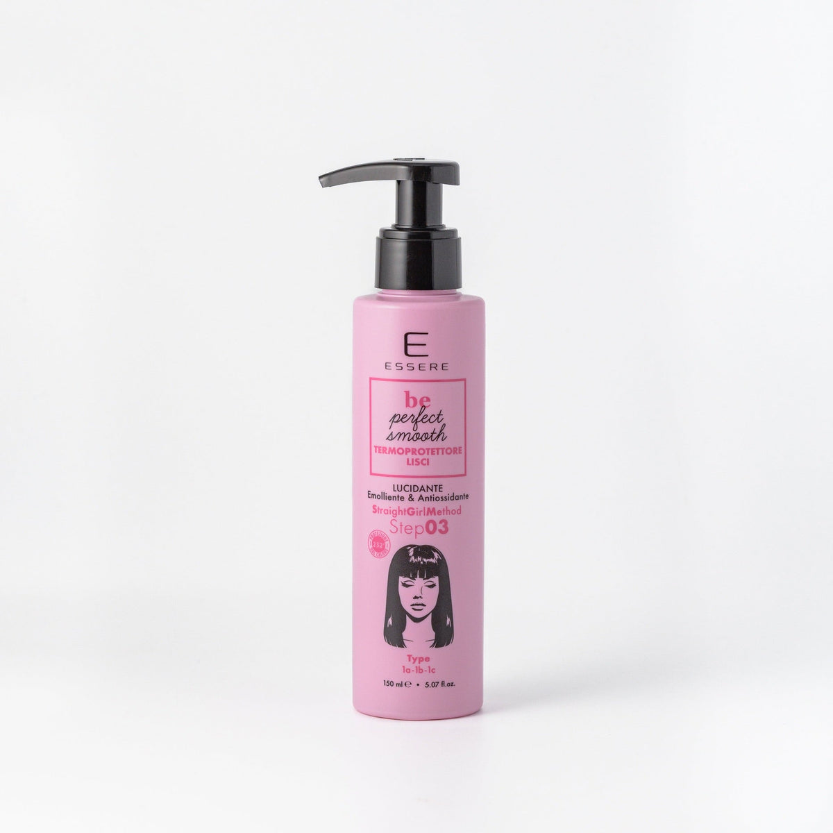 Straight Hair Styling Kit — Straight Hair Shine Heat Protectant