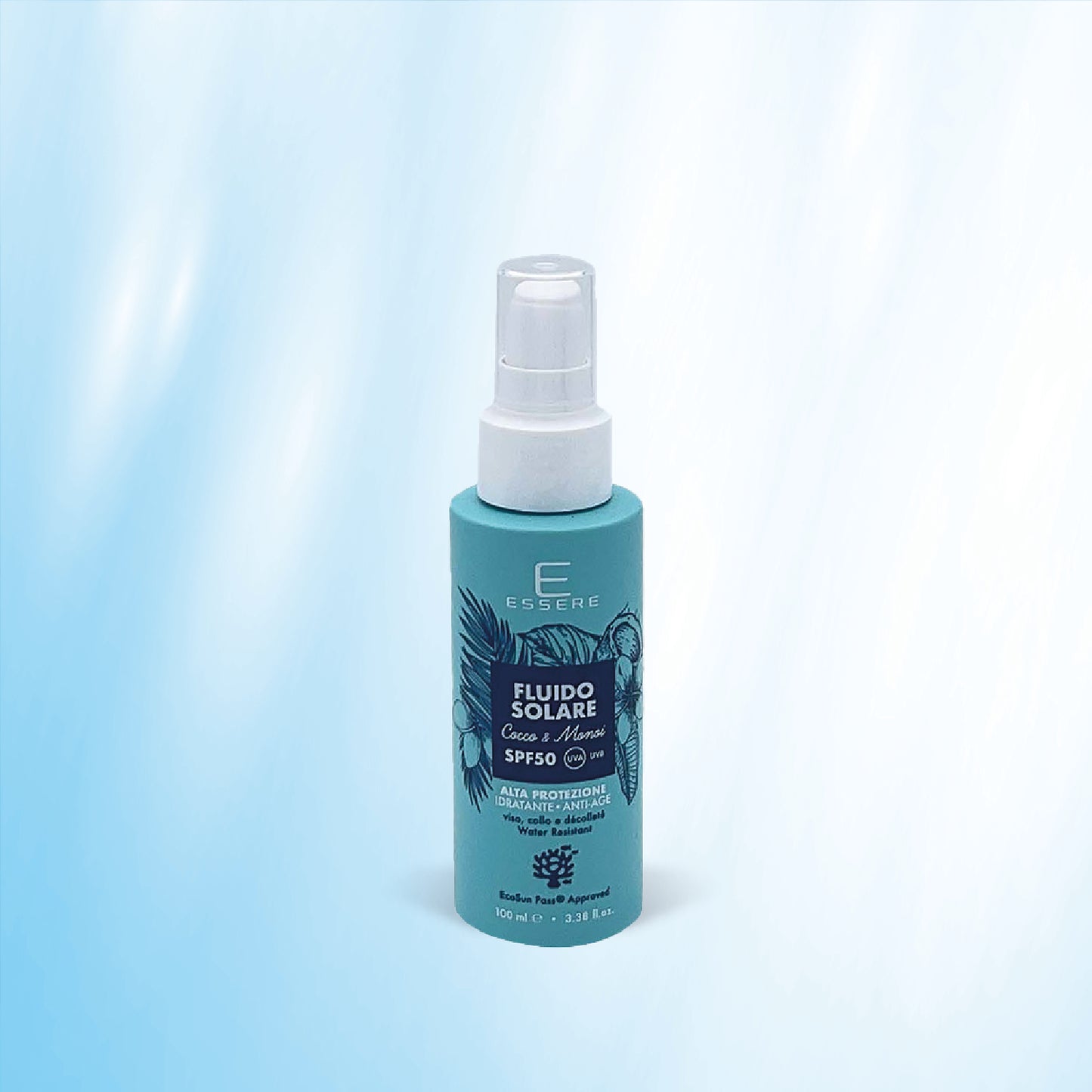 Fluido Solare Viso Collo e Decollete SPF 50 100 ml Be Sunny