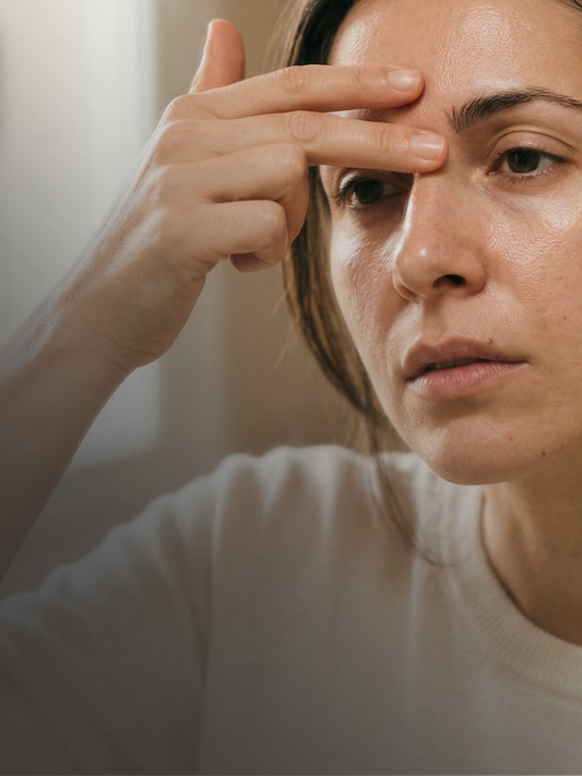 Pelle lucida? Il problema non è il sebo