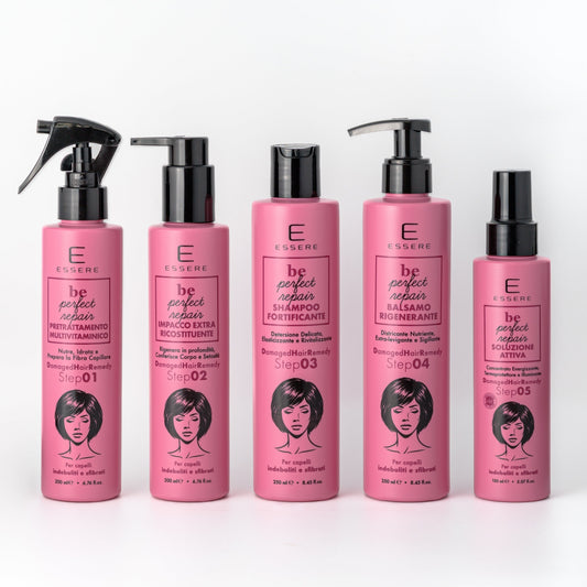 Capelli danneggiati: il percorso Repair in 5 step