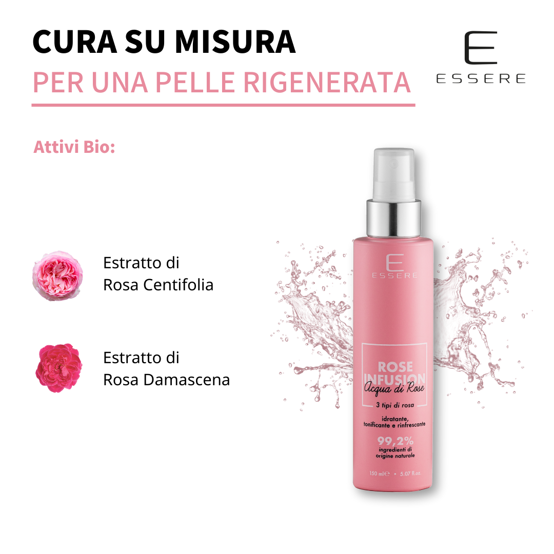 Rose Infusion - Acqua di Rose 150 ml Be Beauty