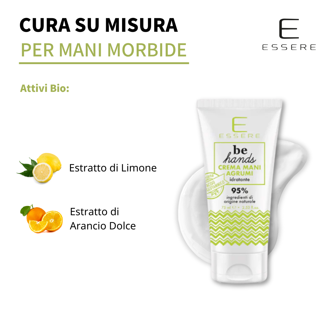 Crema Mani Agrumi 75 ml Be Hands