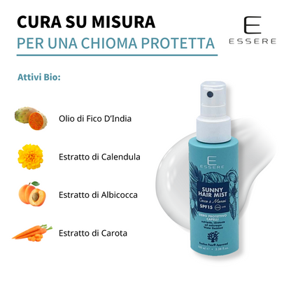 Sunny Hair Mist - Siero Protettivo Capelli SPF 15 100 ml Be Sunny