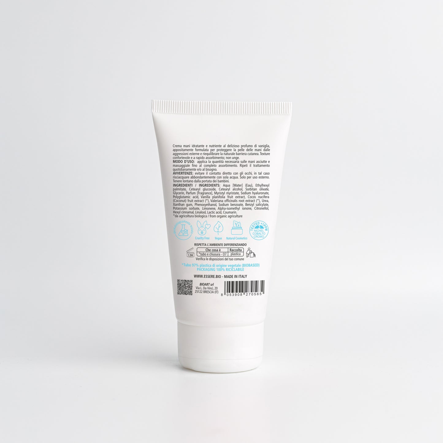 Crema Mani Vaniglia - 75 ml