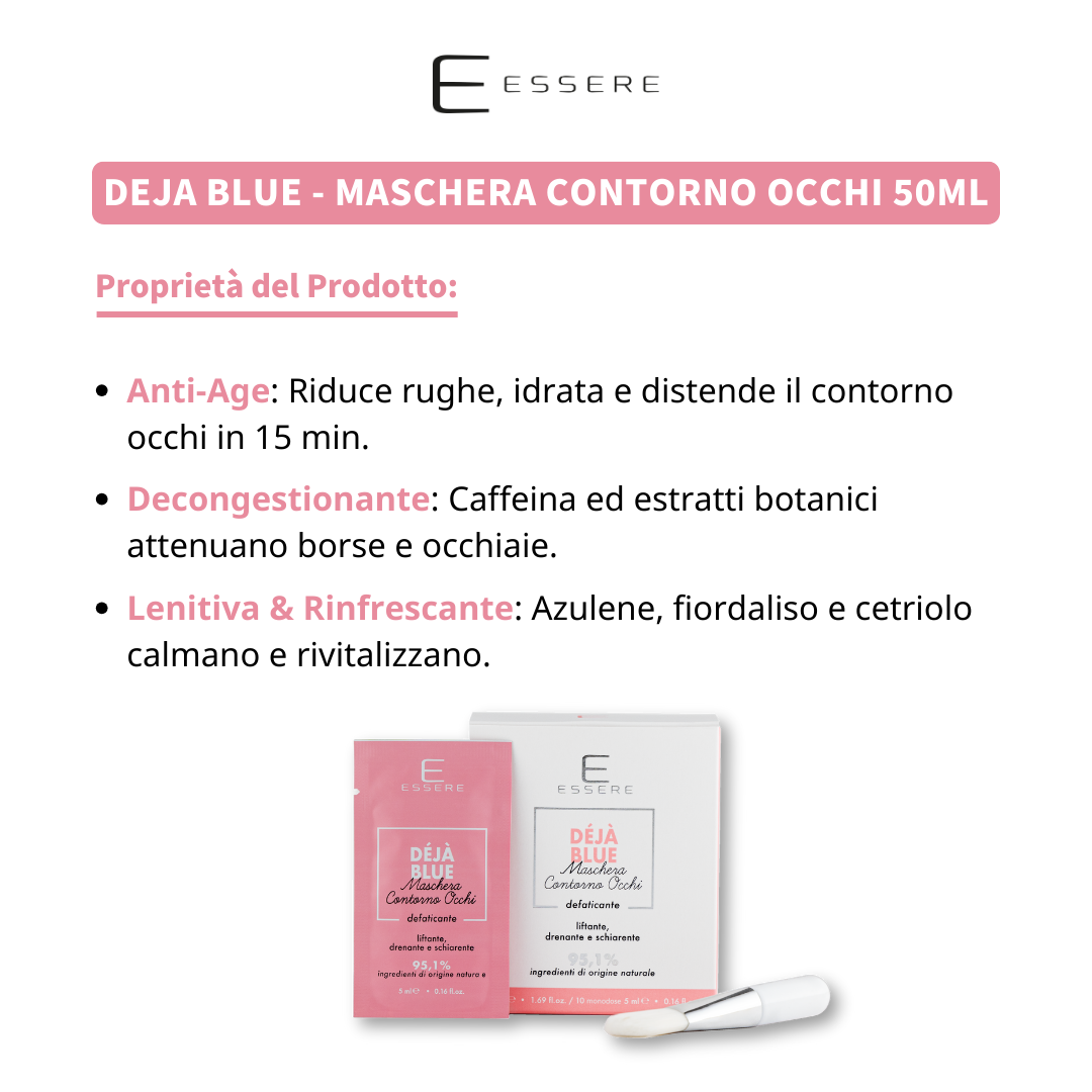 Deja Blue - Maschera Contorno Occhi 50ml Be Beauty