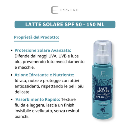 Latte Solare SPF 50 150 ml Be Sunny