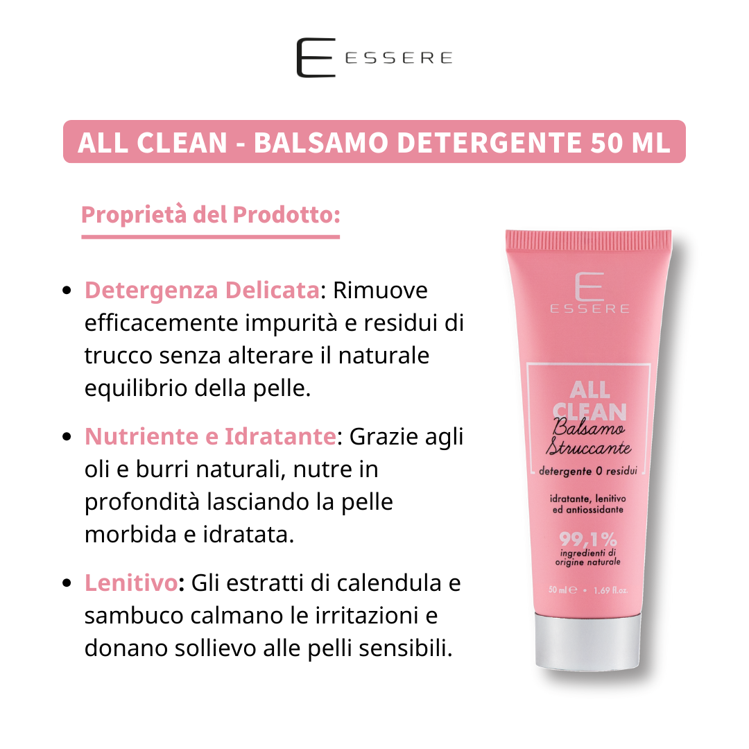 All Clean - Balsamo Detergente 50 ml Be Beauty