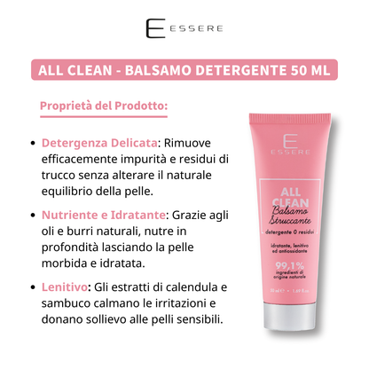 All Clean - Balsamo Detergente 50 ml Be Beauty