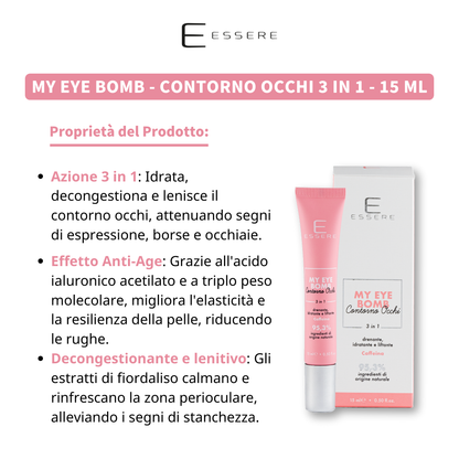 My Eye Bomb - Contorno Occhi 3 in 1 15 ml Be Beauty