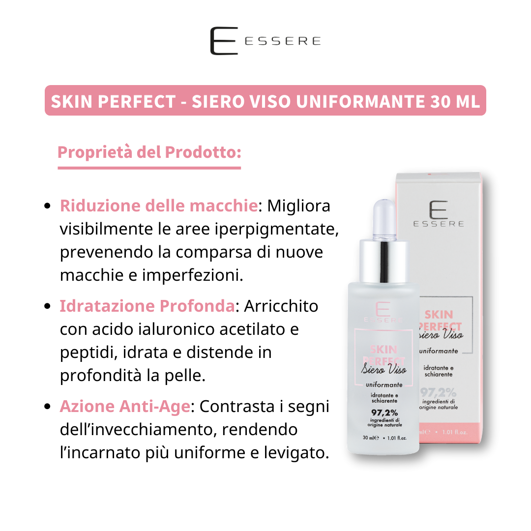 Skin Perfect - Siero Viso Uniformante 30 ml Be Beauty