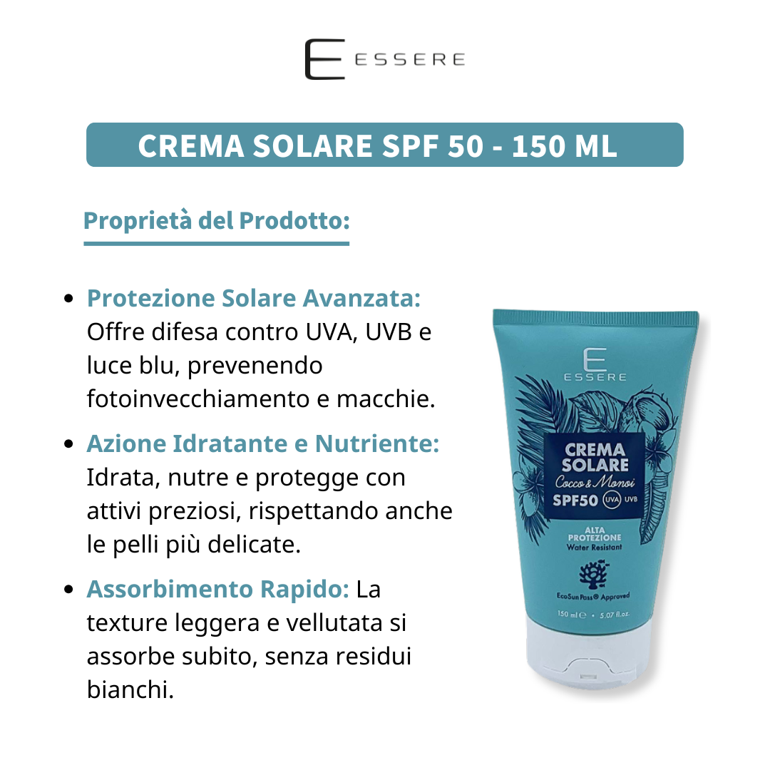 Crema Solare SPF 50 150 ML Be Sunny