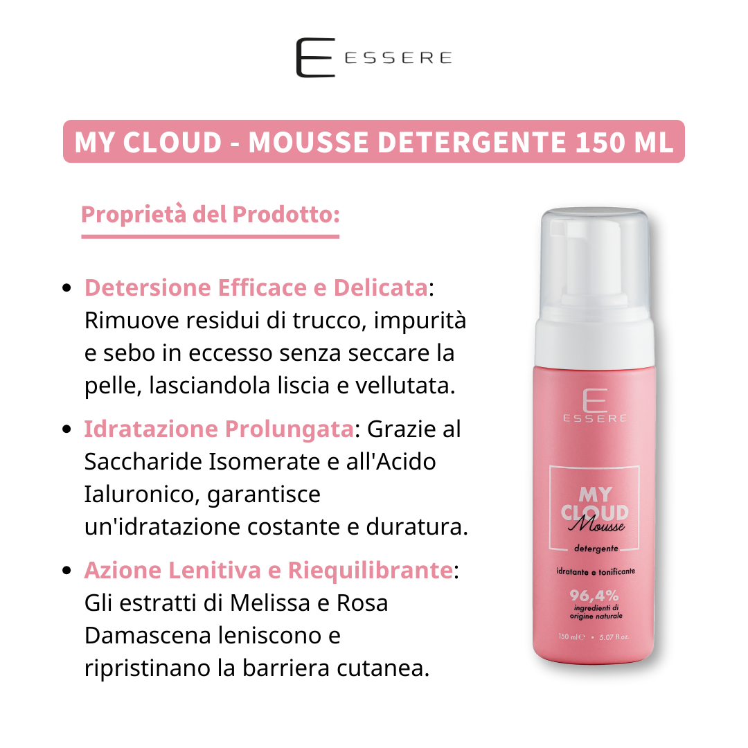 My Cloud - Mousse Detergente 150 ml Be Beauty