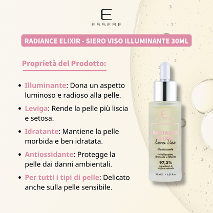 Radiance Elixir - Siero Viso Illuminante 30 ml Be Beauty