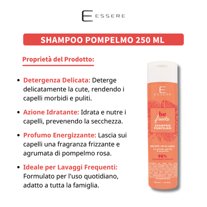Shampoo Pompelmo 250 ml  Be Fruits