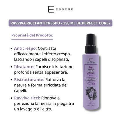 Ravviva Ricci Anticrespo - 150 ml  Be Perfect Curly