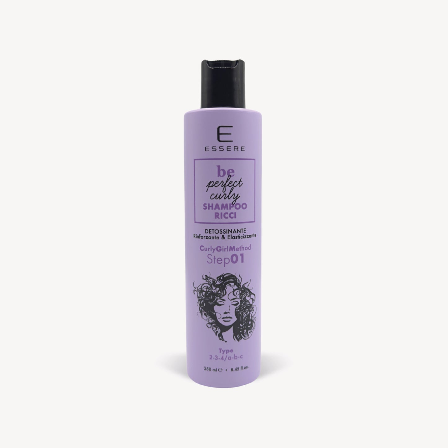 Shampoo Ricci Detossinante 250 ml Be Perfect Curly