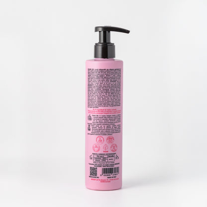 Retro del Balsamo Lisci Nutriente Essere Bio 250 ml con INCI e ingredienti di origine naturale