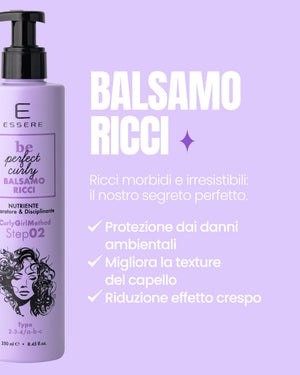 Essere Bio Curly Hair Conditioner benefits: protection from environmental damage and less frizz