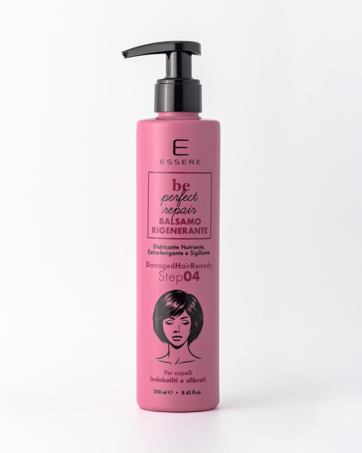 Essere Bio Regenerating Conditioner 250 ml, Be Perfect Repair bottle for damaged hair, front view