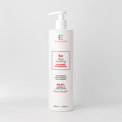 Essere Bio Niacinamide Repairing Conditioner 500 ml, Be Hair Mazing bottle with 96.8% natural origin ingredients