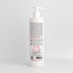 Back of the Essere Bio Niacinamide Repairing Conditioner 500 ml with INCI and natural origin ingredients, Be Hair Mazing