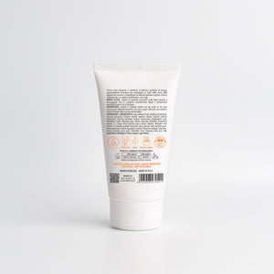 Back of Essere Bio Mango Hand Cream 75 ml with INCI list and natural origin ingredients, Be Hands line