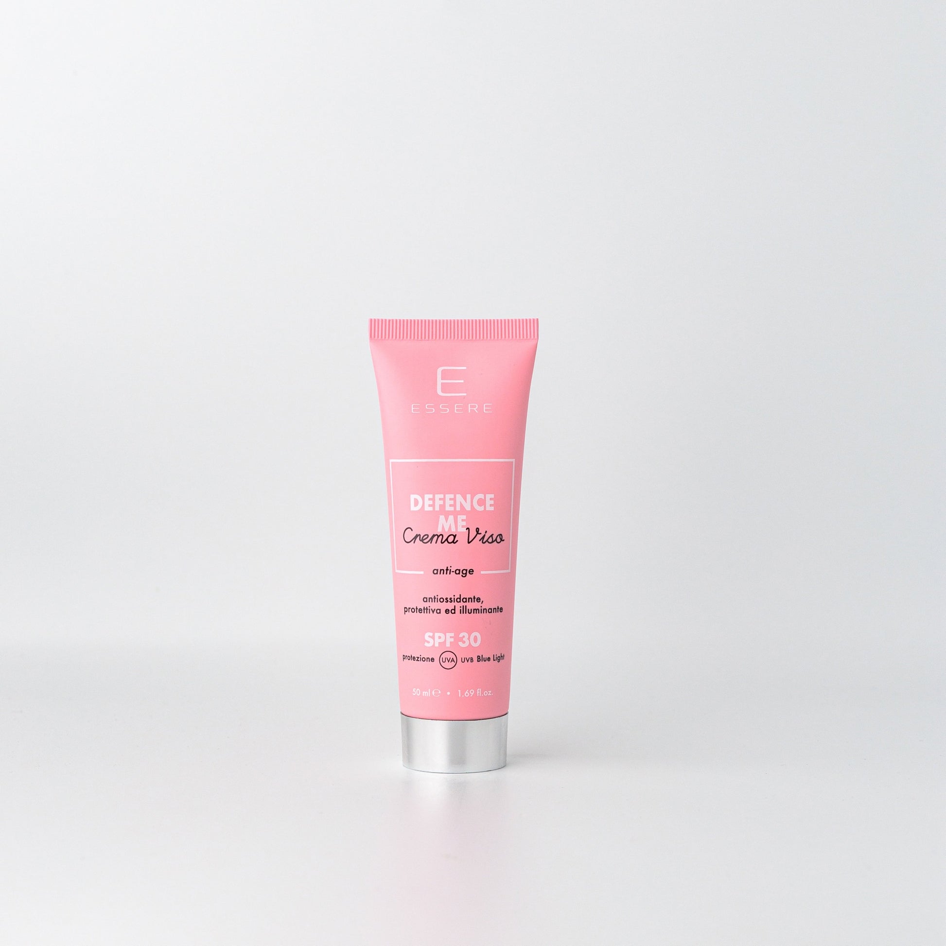 Tubo di Essere Bio Defence Me crema viso antiage SPF30 da 50 ml Be Beauty, vista frontale