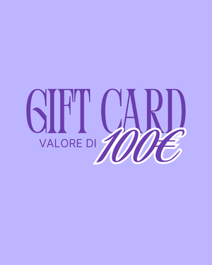 Essere Bio 100€ Gift Card for natural origin cosmetics, front design