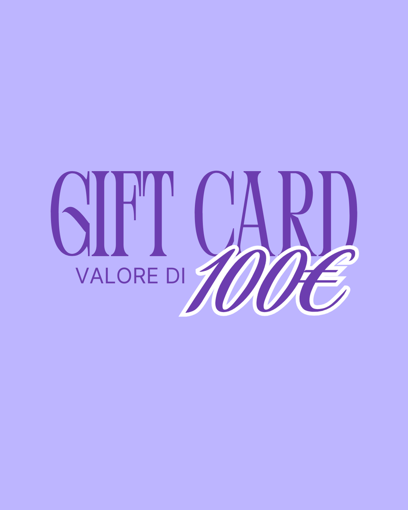 Essere Bio 100€ Gift Card for natural origin cosmetics, front design