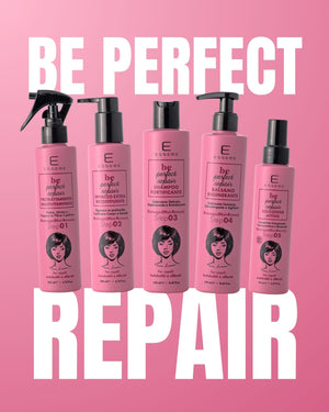 Essere Bio Be Perfect Repair Kit: the five products in pink bottles for damaged hair care