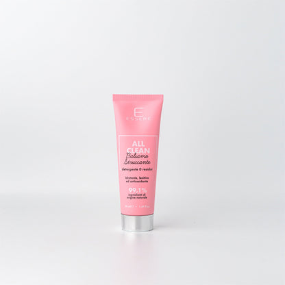Kit Doppia Detersione Essere Bio: All Clean Balsamo Struccante detergente 0 residui, 99,1% di origine naturale