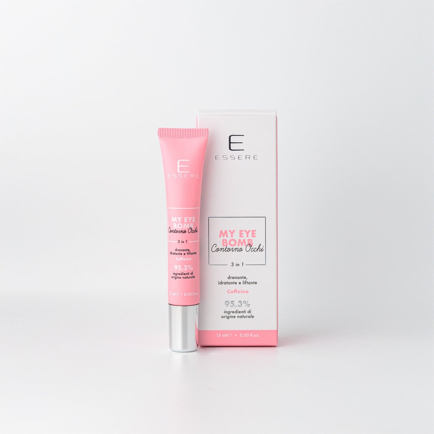 Kit Eyes Recovery Essere Bio: My Eye Bomb contorno occhi 3 in 1 con scatola, 93,3% di origine naturale
