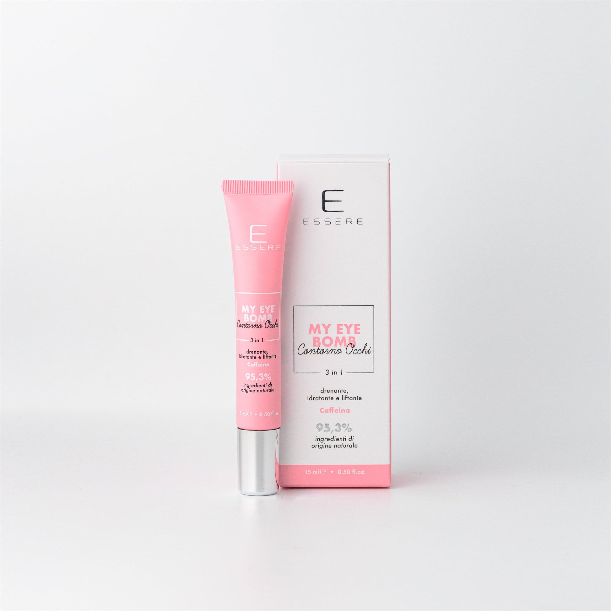 Kit Eyes Recovery Essere Bio: My Eye Bomb contorno occhi 3 in 1 con scatola, 93,3% di origine naturale
