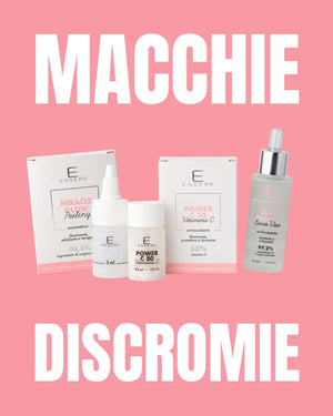 Essere Bio Dark Spots & Uneven Tone Kit: Miracle Glow peel, Power C50 and Skin Perfect serum against uneven skin tone