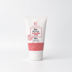 Essere Bio Hand Mask 75 ml, nourishing Be Hands tube with 92% natural origin ingredients, front view