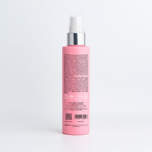 Back of the Essere Bio My Holy Water 150 ml bottle with INCI and natural origin ingredients