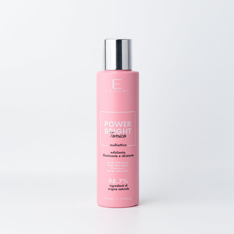 Essere Bio Power Bright multi-active toner, Be Beauty, 150 ml, pink bottle, front view