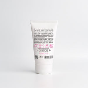 Back of the Essere Bio Hand Scrub 75 ml with INCI and natural origin ingredients, Be Hands line